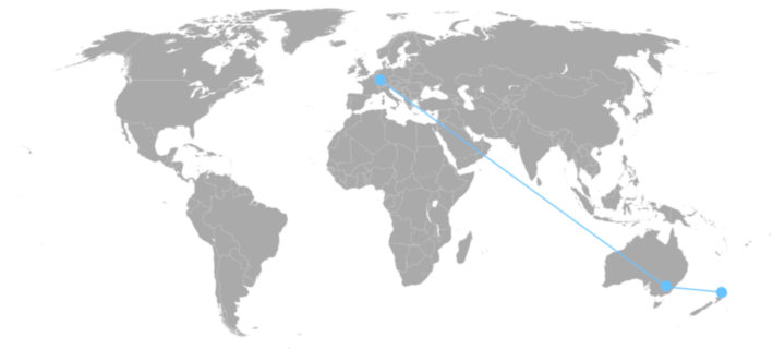 world map